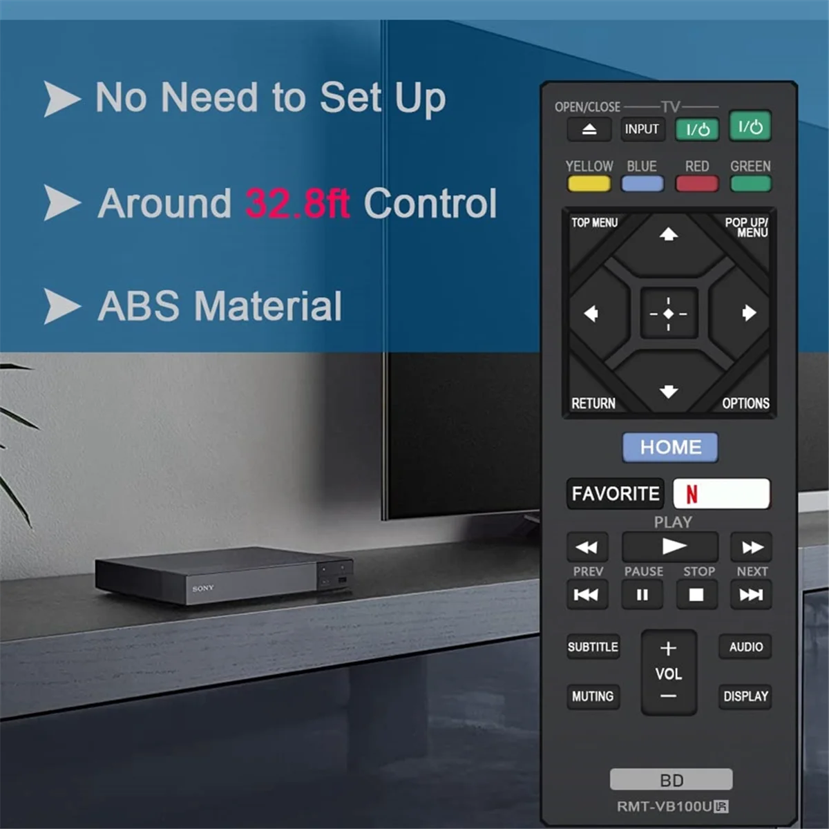 Телефон с дистанционным управлением для Sony Blu-Ray