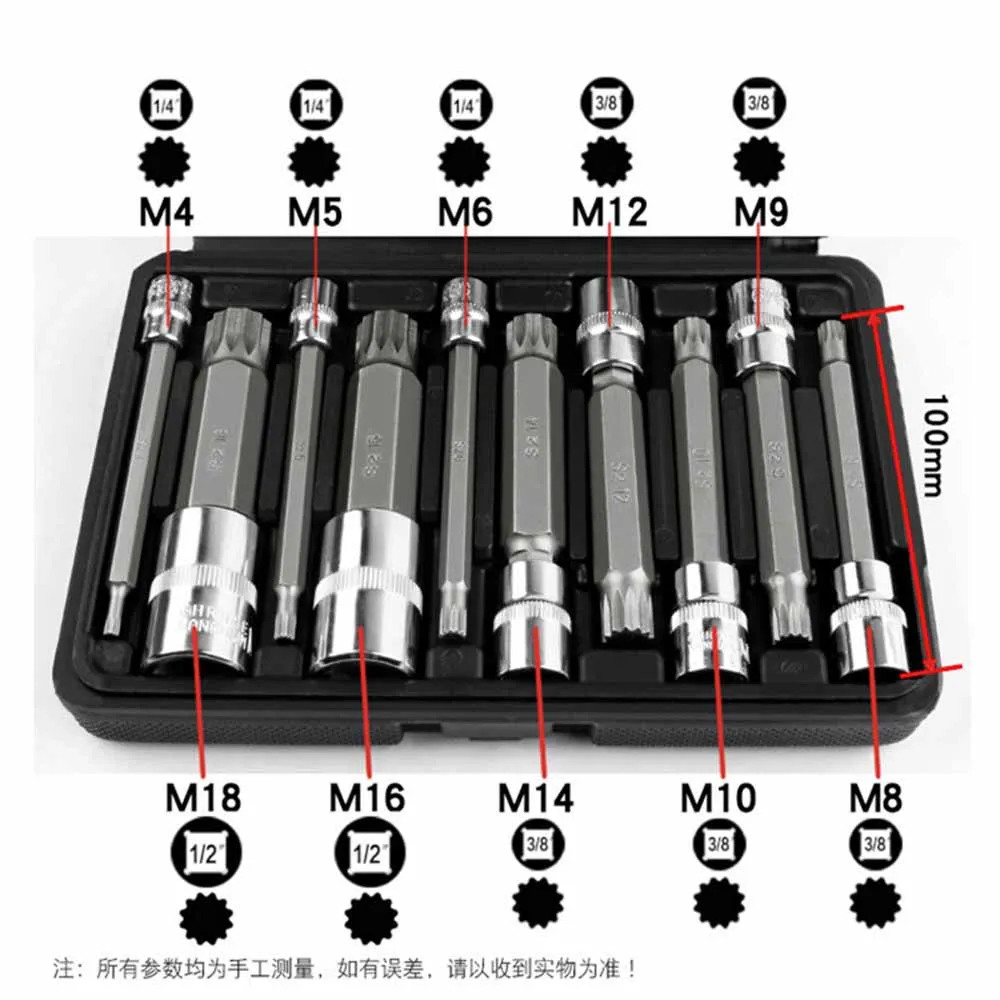 12-точечный гаечный ключ для отвертки