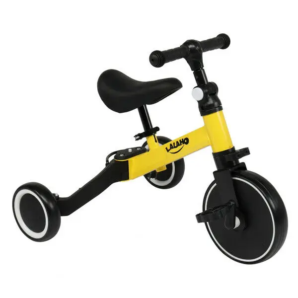 

Kids 3 in 1 Tricycles Yellow