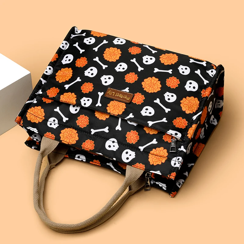 Модная Текстильная Женская Большая Сумка Повседневная На Плечо С Уникальным