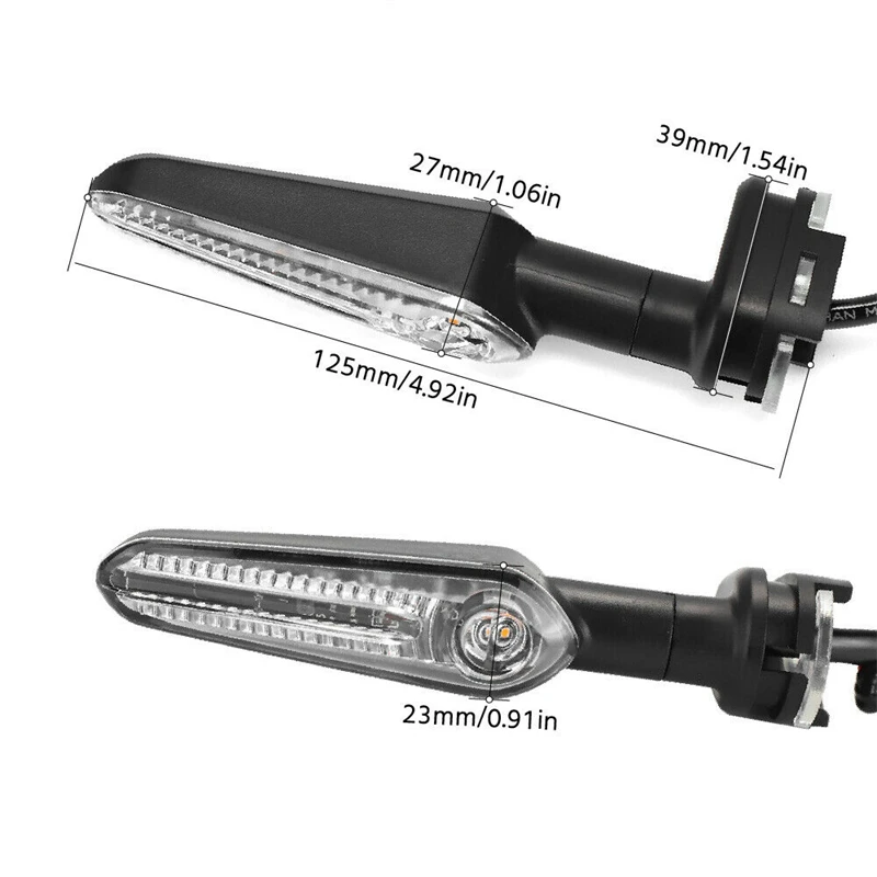 Светодиодный индикатор указателя поворота мотоцикла для YAMAHA MT15/MT25 MT-07/09 TRACER FZ16/03