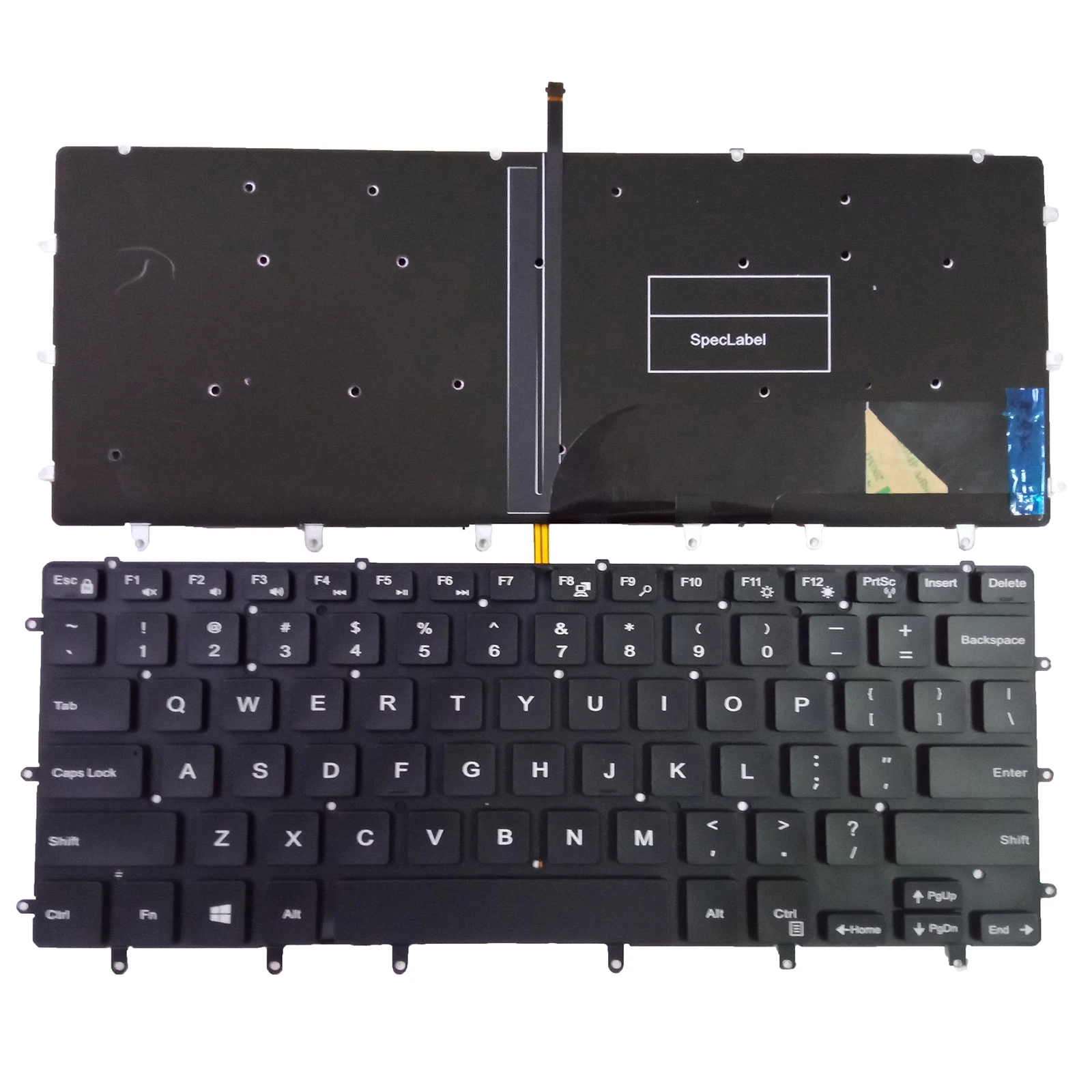 

New Laptop Keyboard For DELL XPS 15 9550 15 9560 15BR Backlit US
