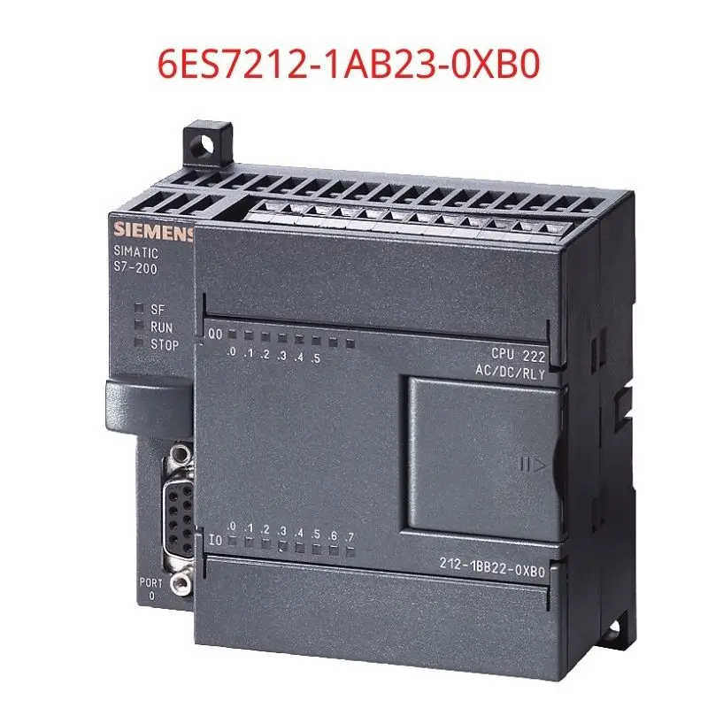 

6ES7212-1AB23-0XB0 Brand new SIMATIC S7-200, CPU 222 Compact unit, DC power supply 8 DI DC/6 DO DC 4 KB progr 6ES7212 1AB23 0XB0