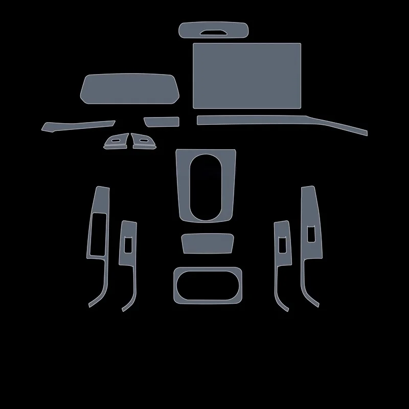 

ДЛЯ Mazda EZ6 2024-2025 приборная панель мультимедийная навигация прозрачная защитная пленка от царапин модификация