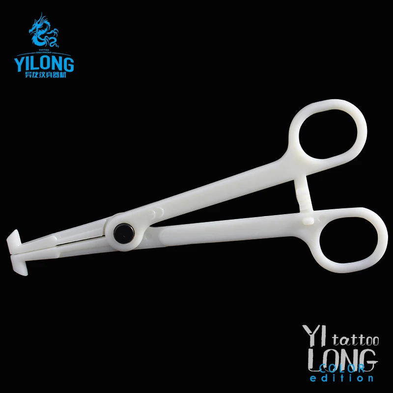 

10 шт., одноразовые стерильные щипцы для пирсинга пупка