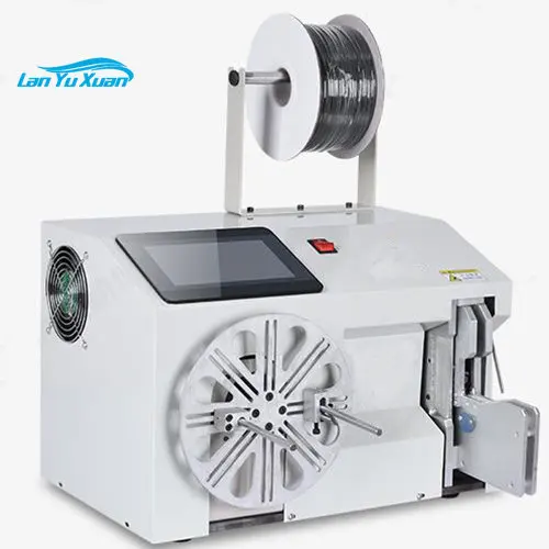 

cable winding machine automatic USB wire and power supply winding and binding machine