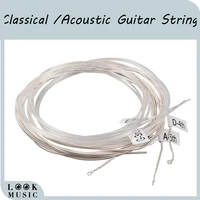 alice ac130 n classical guitar nylon strings set 0 028 0 043 coated copper alloy wound plated steel 6 strings