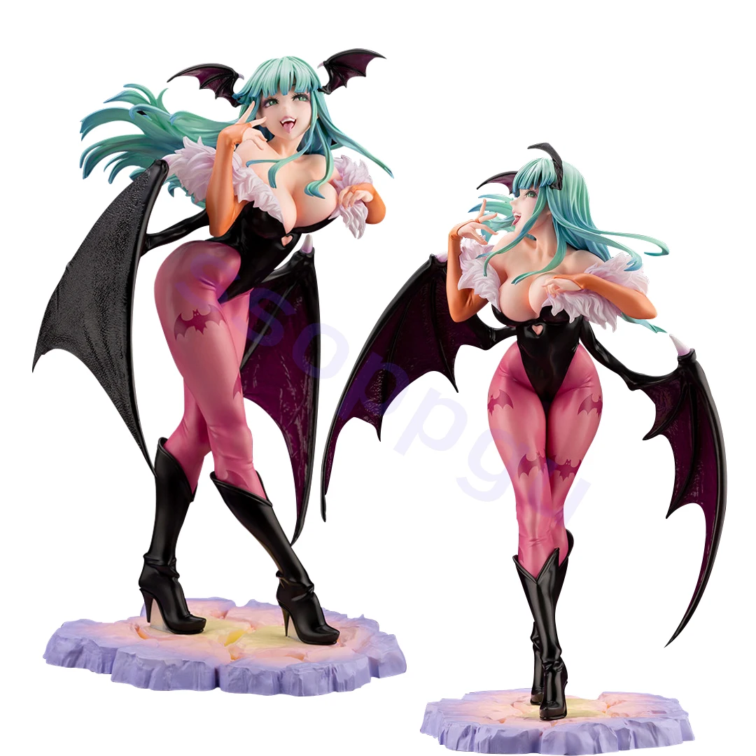 

VAMPIRE HUNTER Darkstalkers: The Night Warriors Morrigan Aensland Anime Sexy Girl PVC Action Figure Toy Collection Model Doll