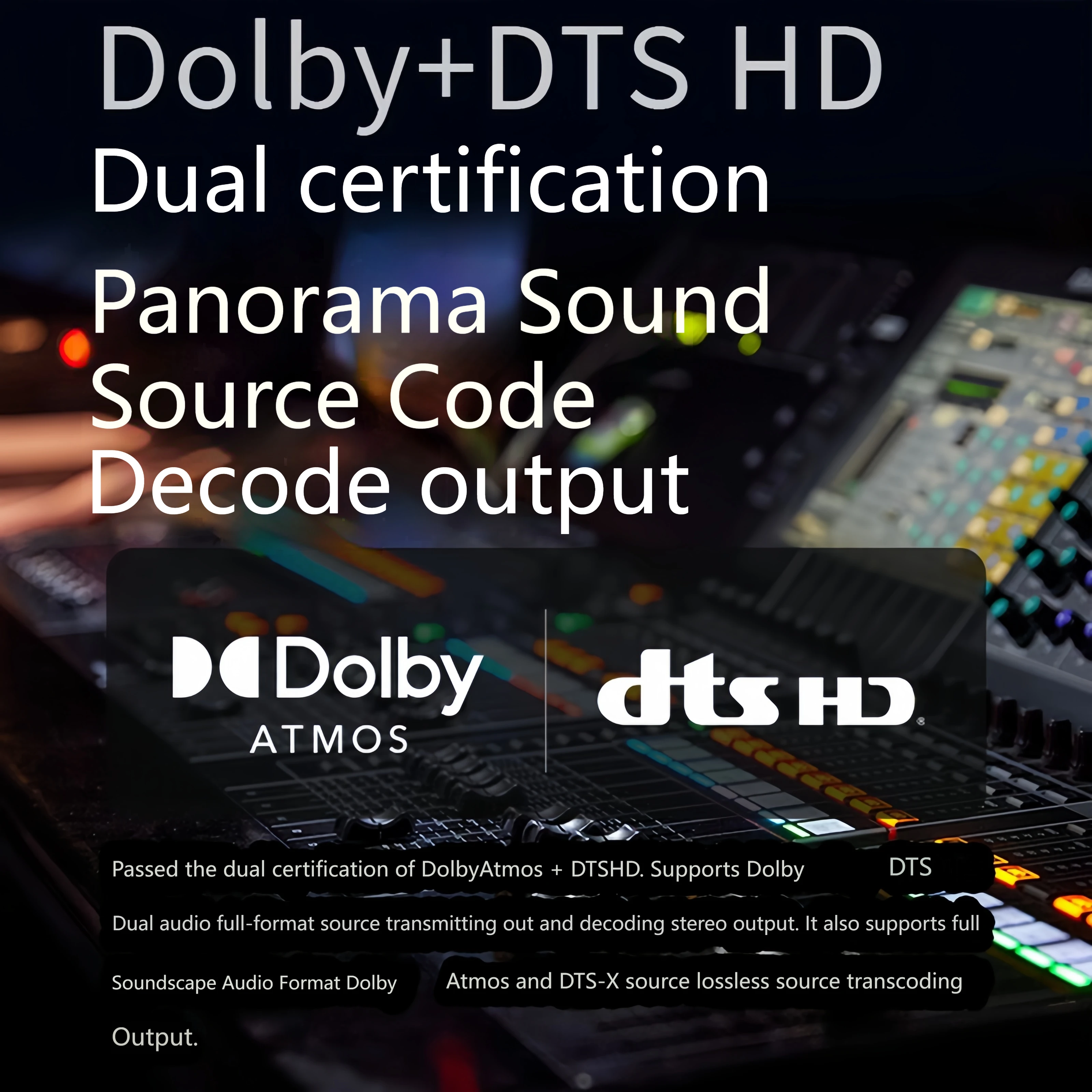 Сетевой проигрыватель жестких дисков Blu-ray Dolby DTS