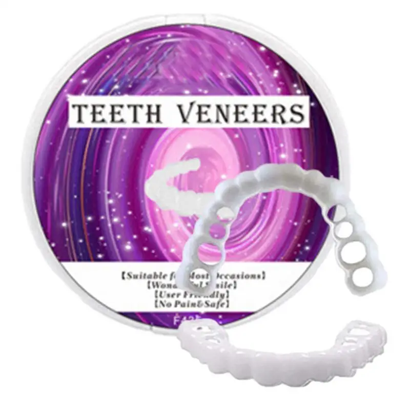 Виниры Зубные протезы Socket Veneers Snap Perfects Fit Зубная крышка On Fake Teeth Veneer Поддельная для