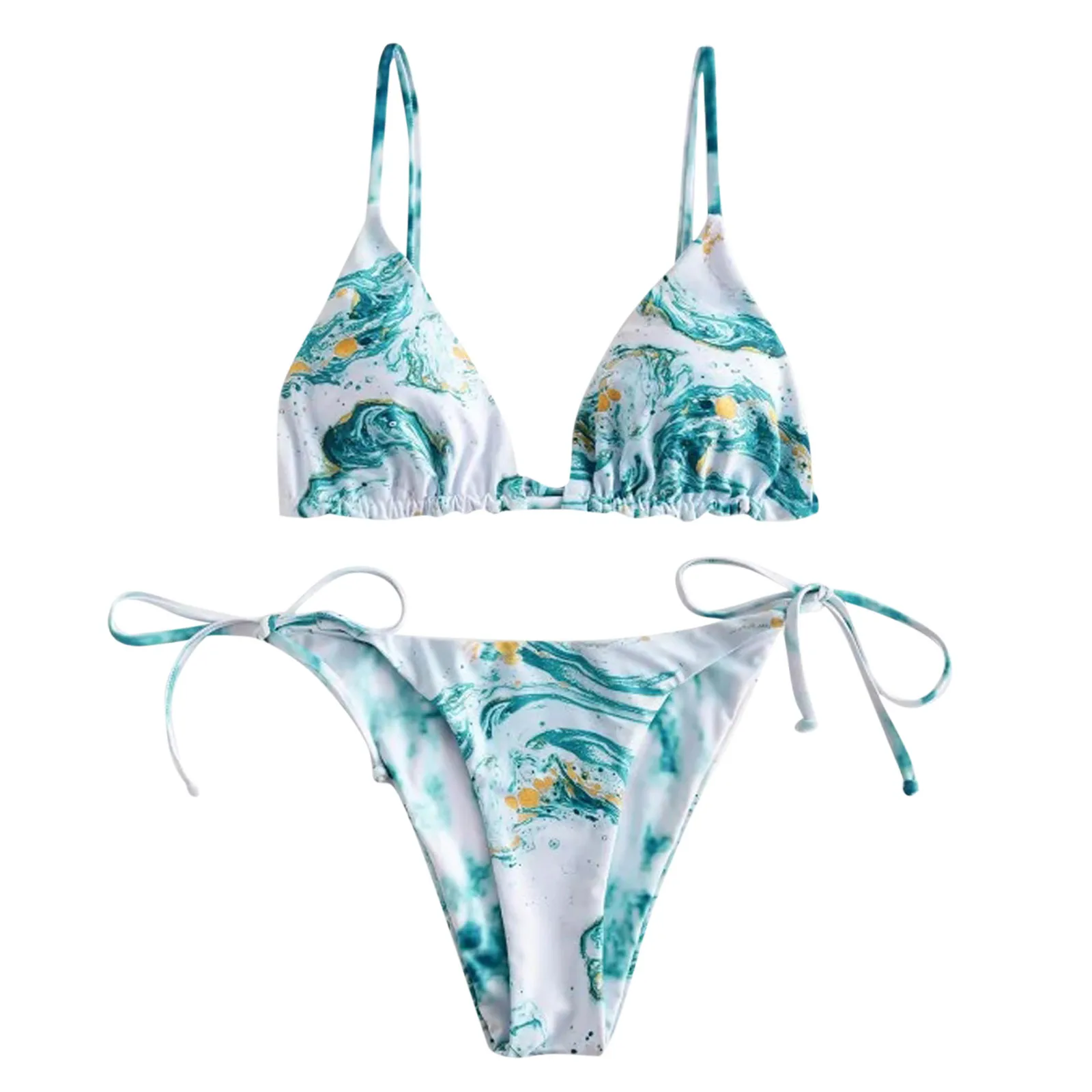 

Bandage Brazilian Push-Up Women Beachwear Swimsuit Bandeau Bikini Set Swimwear Swimwears Tankinis Set