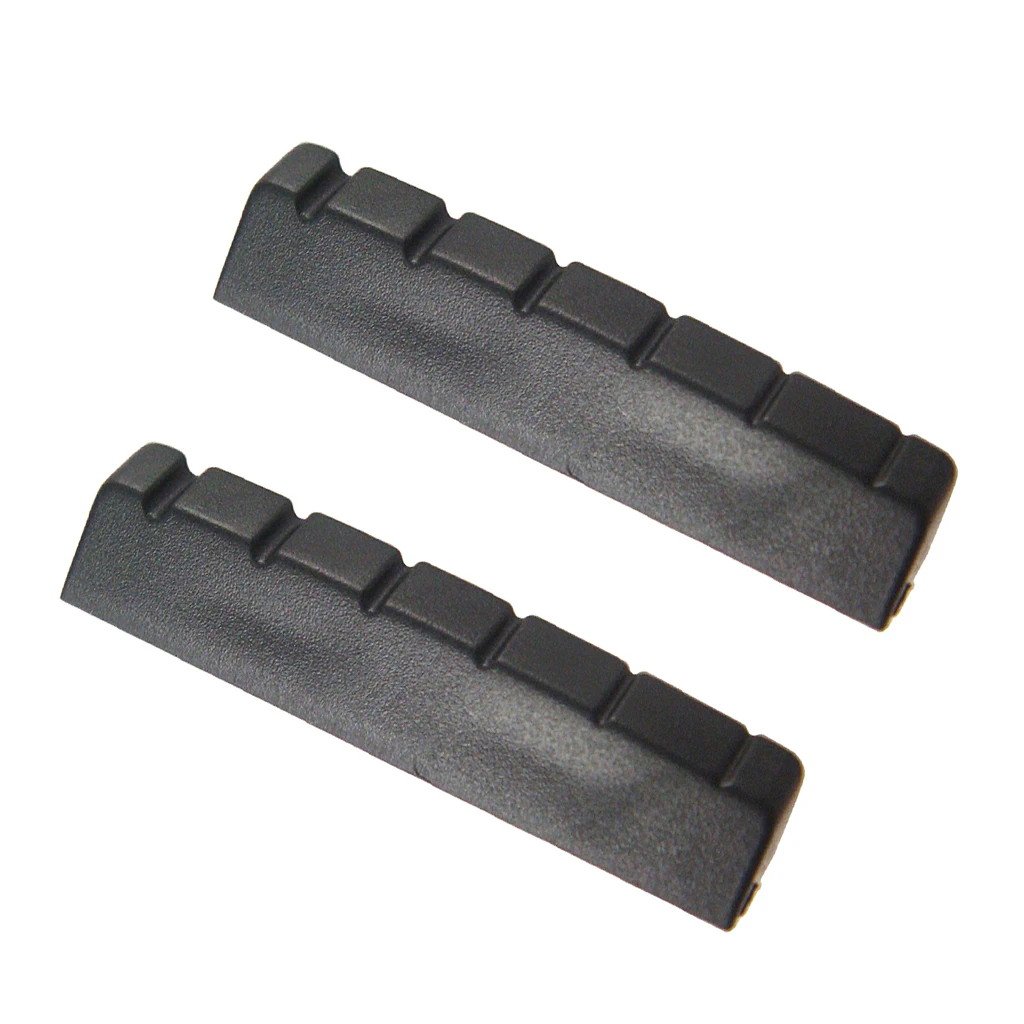 

6 String 43mm Slotted Nut for Left Handed Acoustic Guitars Parts