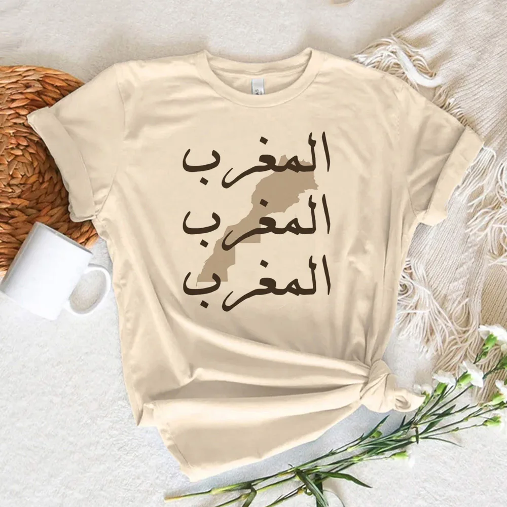 Марокканская футболка женская в японском стиле одежда аниме Харадзюку 1920-х годов