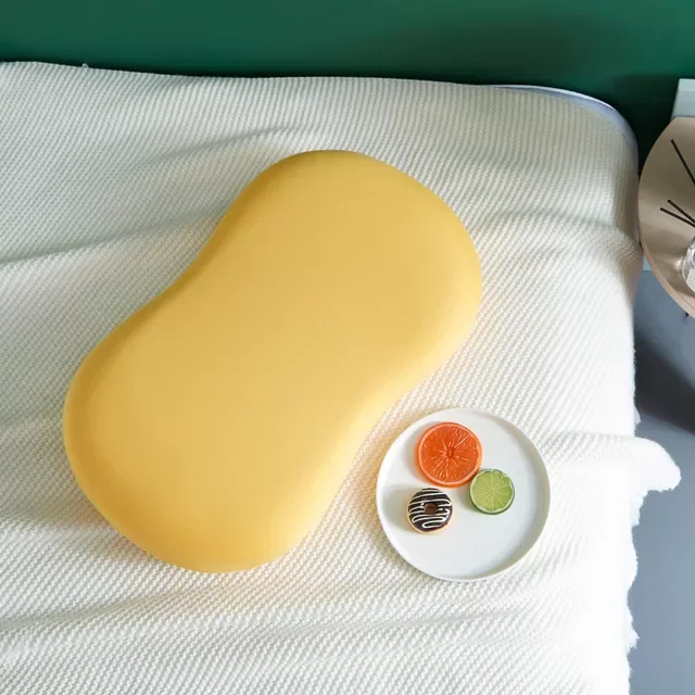 

Cat Belly Bedding Pillow Neck Protection Slow Rebound Memory Foam Pillows Health Cervical Sleeping With Pillowcase Multicolor