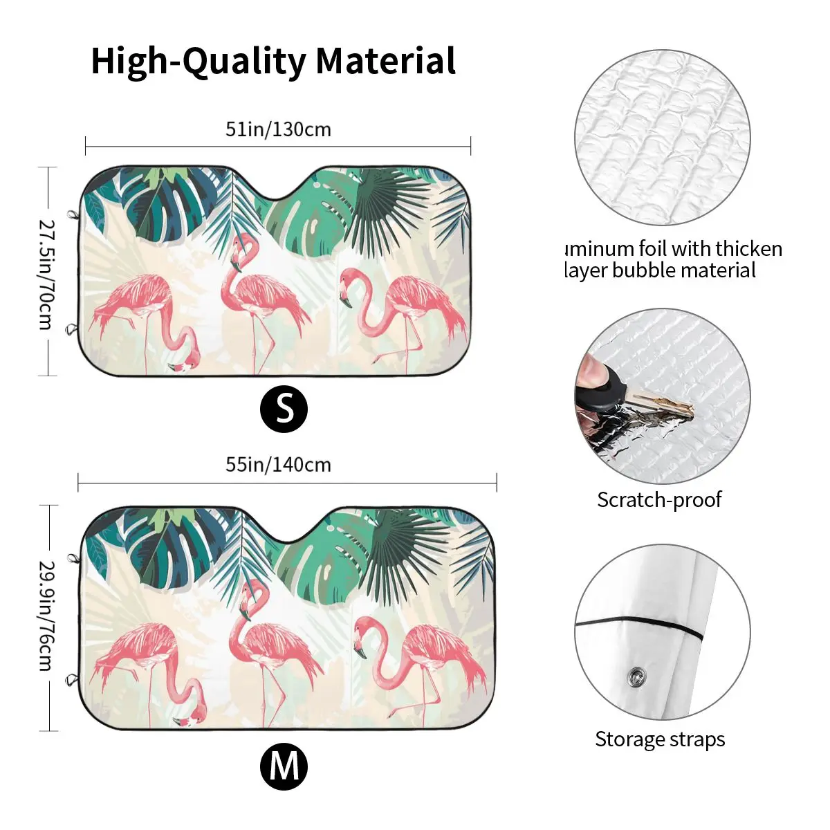 Рисунок 6 - Солнцезащитный козырек с фламинго