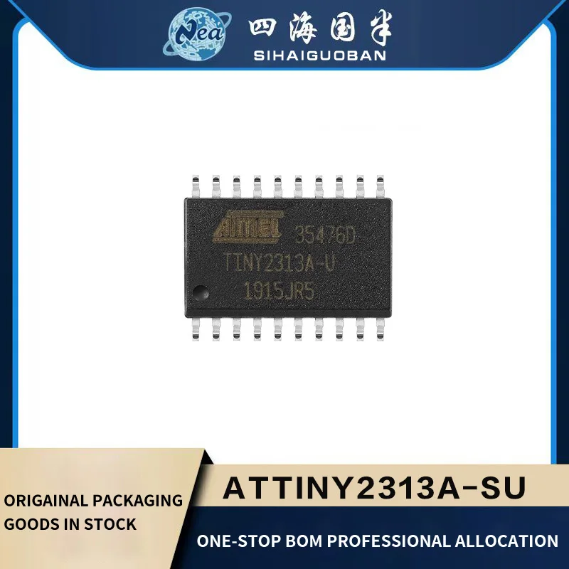 

1PCS NEW ATTINY2313A-SU ATTINY2313A-SUR ATTINY2313-20SU SOP20 ATTINY2313A-MU ATTINY2313-20MU QFN20 ATTINY2313A-PU DIP IC MCU