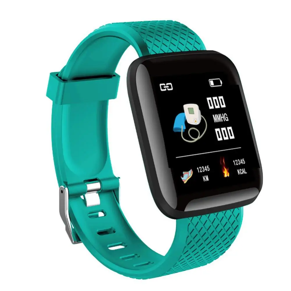 

116 Plus Smart Watch Heart Rate Monitor Fitness Tracker Bracelet Bluetooth Waterproof Wristband Sport Smartwatch For Android IOS