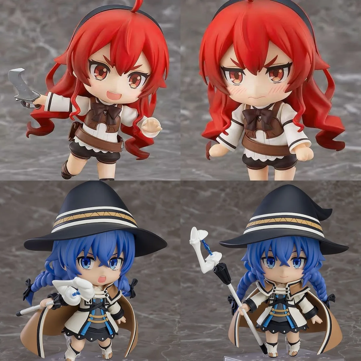 

Mushoku Tensei Jobless Reincarnation Anime Figure Eris Greyrat Roxy Action Figures PVC Collectible Movable Model Toys Ornaments