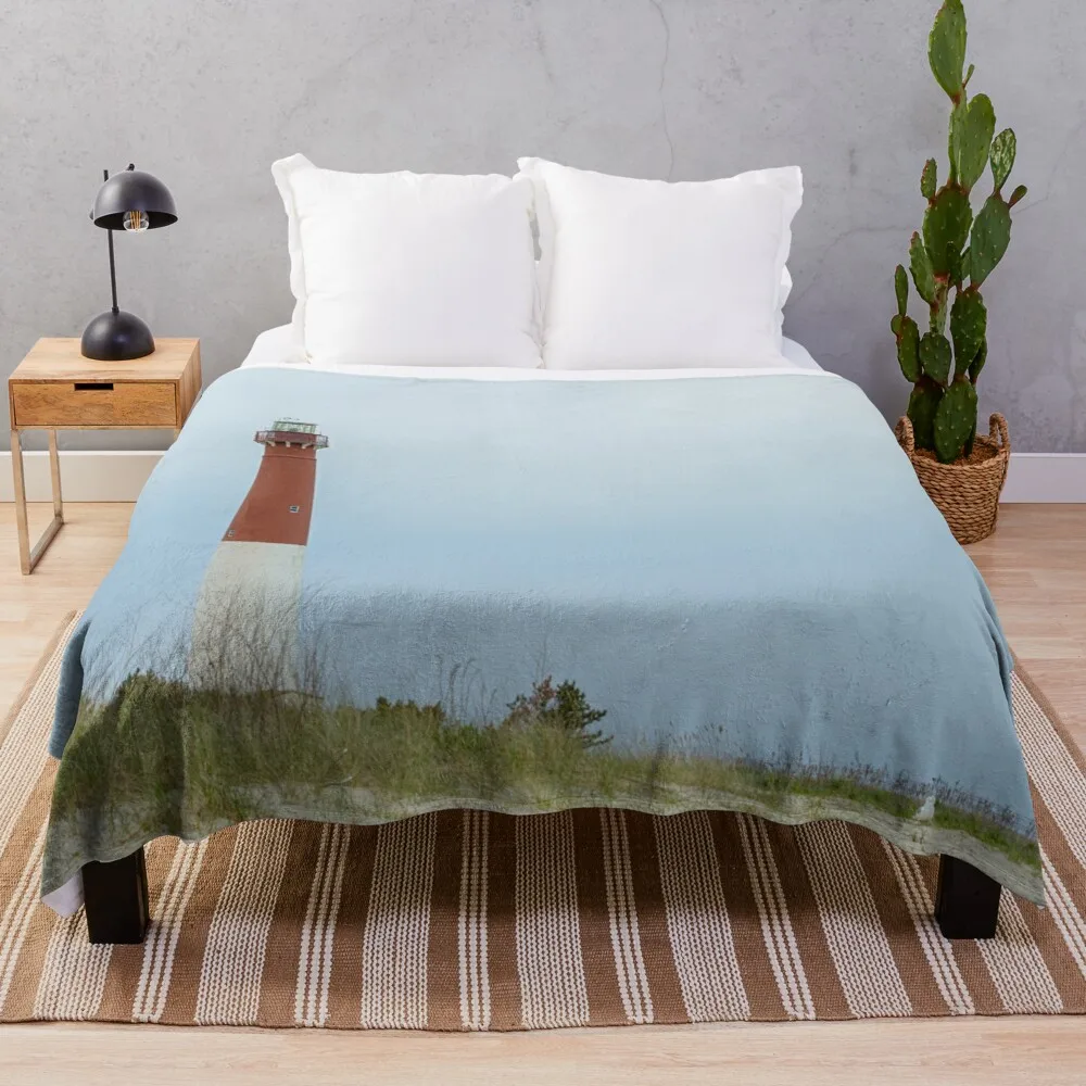 Barnegat Lighthouse 2020 Throw Blanket Luxury Thicken Blanket Baby Blanket