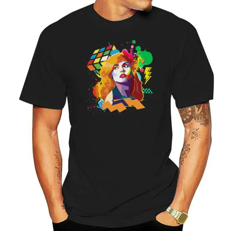 Blondie футболка поп-арт музыка Ретро Винтаж День рождения рок 1970-е 1980-е годы 1990-е