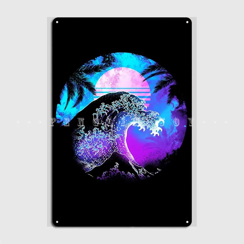 

Металлический знак Soul Of The Retrowave, кинотеатр, кухня, клуб, бар, печать, жестяные пластинки Sign, постер