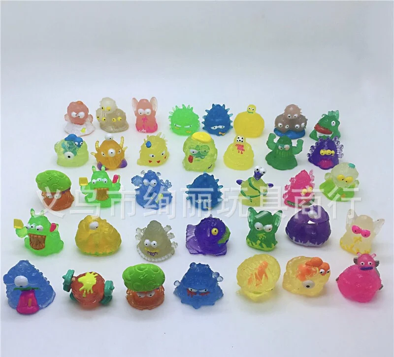 

50pcs/lot Cartoon Cute Little Figures 2-3cm Kids Pretending Toys Birthday Gift