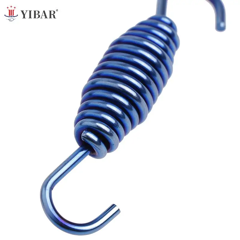 

2pcs 55mm/68mm Motorcycle Exhaust Pipe Muffler Mounting Spring Hooks Link Pipes