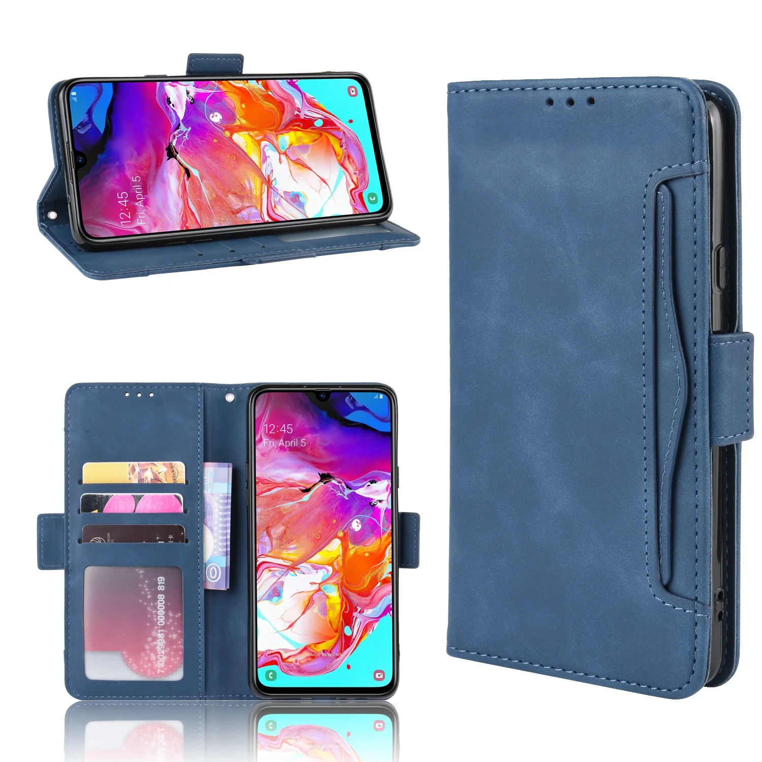 

Case For Samsung A20 A20E A20S A20 Japan C-02M SCV46 Flip Case Removable Card Slot PU Leather Cover For M10S A30 Case Wallet