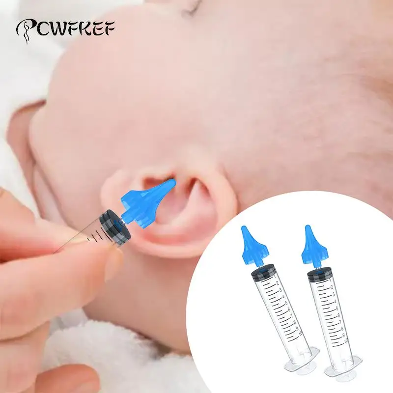 

10ML Ear Syringe Ear Wax Removal Tool Ear Cleaning Irrigation Kit For Children Adult Universal Water Washing Syringe