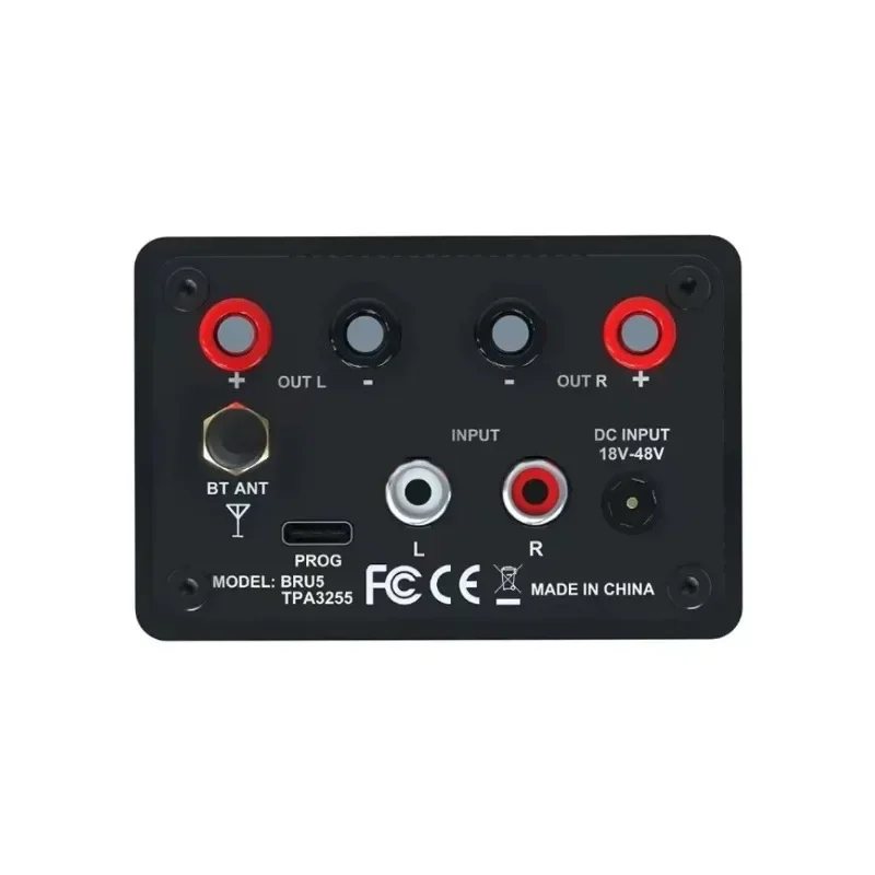 Фото Модуль Bluetooth-усилителя TPA3255 2x300W BT5.0, стерео 2.0, высокомощный, с DSP-тюнингом BRU5 №3