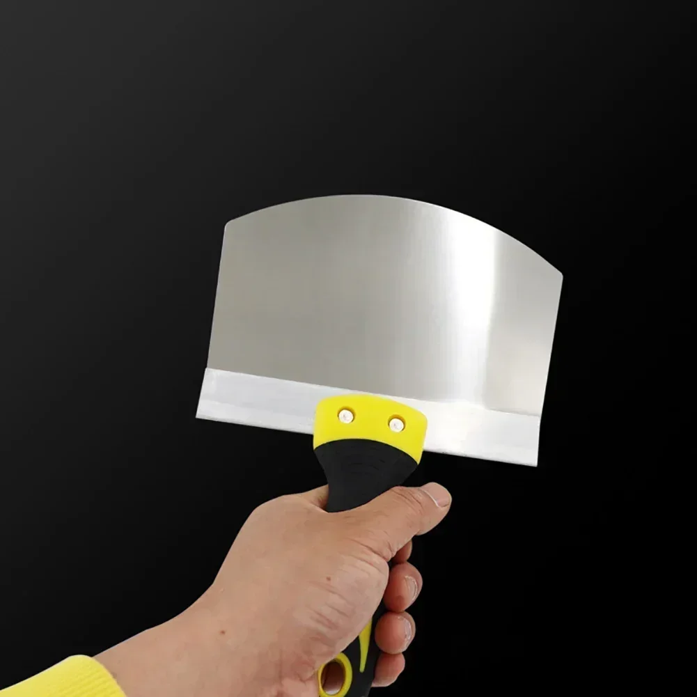Cuchillo masilla acero paleta yeso pintura pared pala ceniza Arch raspador relleno пищевые