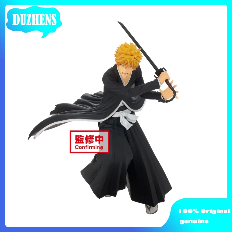 

BANPRESTO Original:Anime Bleach Kurosaki ichigo 13cm PVC Action Figure Anime Figure Model Toys Figure Collection Doll Gift