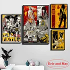Кино-постеры и принты Kill Bill Pulp для фильмов, настенное искусство, картины на холсте, популярные современные украшения, плакат для домашнего декора