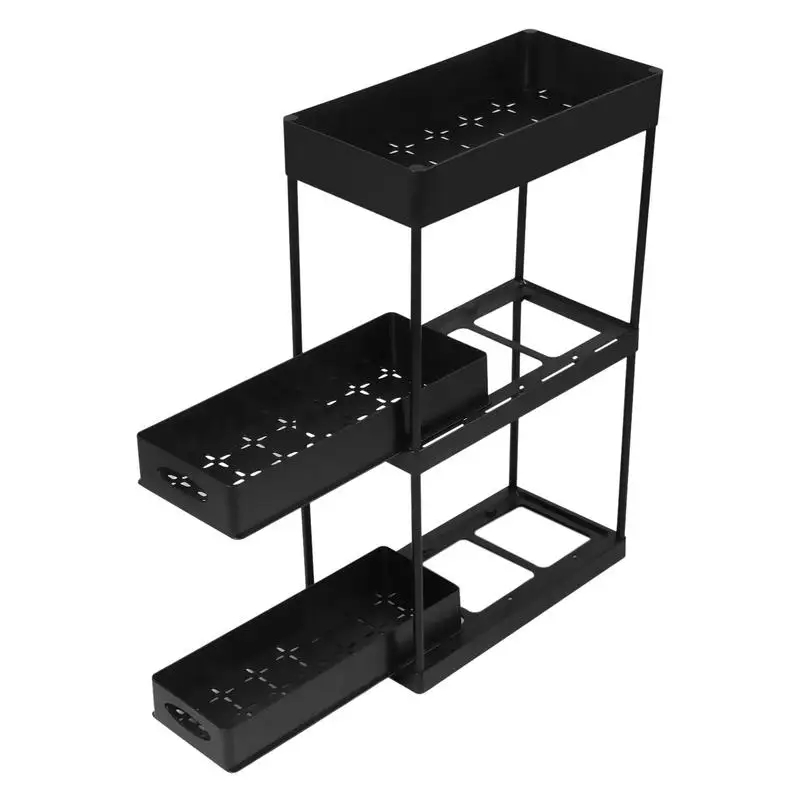 

Sliding Drawer For Cabinet Multi-Purpose Sliding Drawer Multi-Tier Sliding Storage Drawer For Cabinet Pull Out Heavy Duty