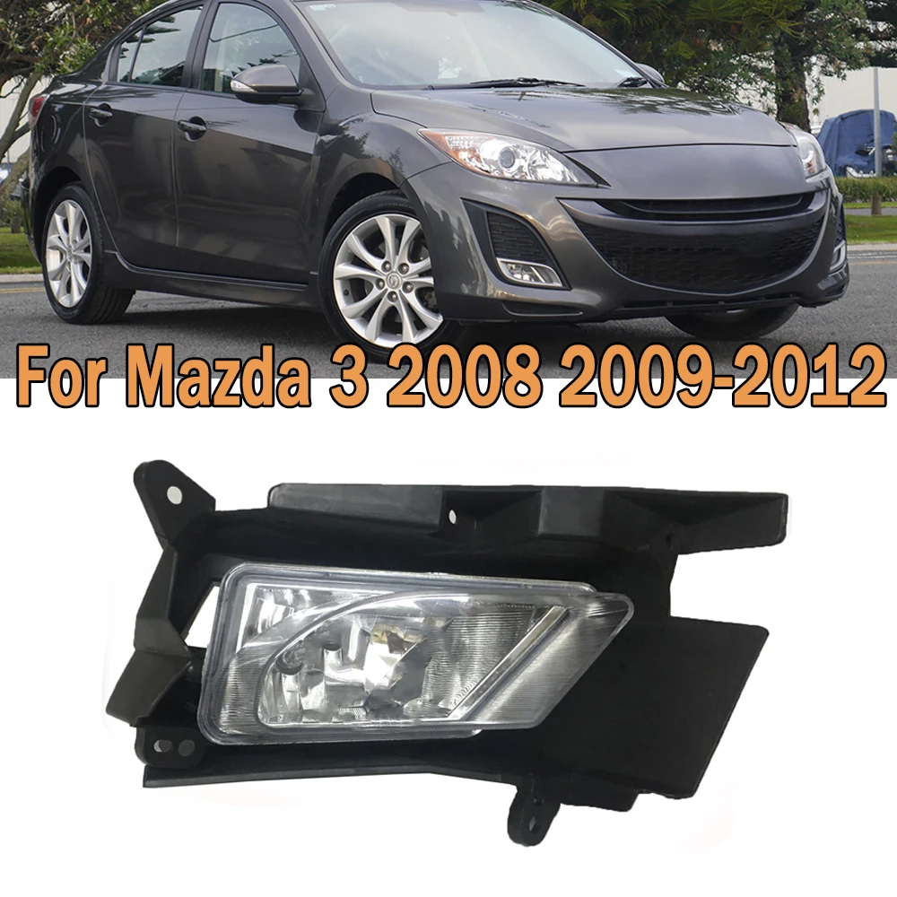 

Front Bumper Fog Car Lights Fog Lamp Driving Lamp headlight Fog Lamp Assembly For Mazda 3 2008-2012 BL BFF4-51-680 BFF4-51-690