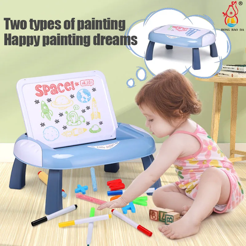 

Mini Drawing Board Art Table Kids Painting Board Writing Baby Learning Montessori Toys Hobbies Handmade toys Toys for children