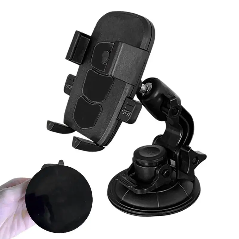 

Держатель для телефона на присоске, вращение на 360 градусов, универсальная подставка для мобильного телефона на лобовое стекло, регулируемая для телефонов размером 4,7-7,2 дюймов, грузовиков