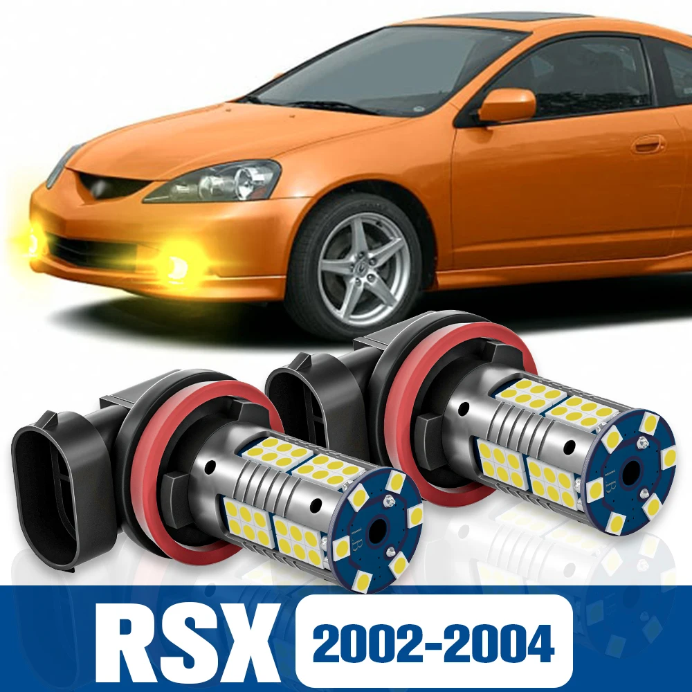 

2pcs LED Fog Light Blub Lamp Accessories Canbus For Acura RSX 2002 2003 2004