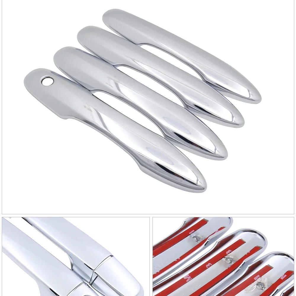 Хромированная Роскошная Дверная Ручка Защитная Наклейка Для Toyota Camry Daihatsu Altis Xv70