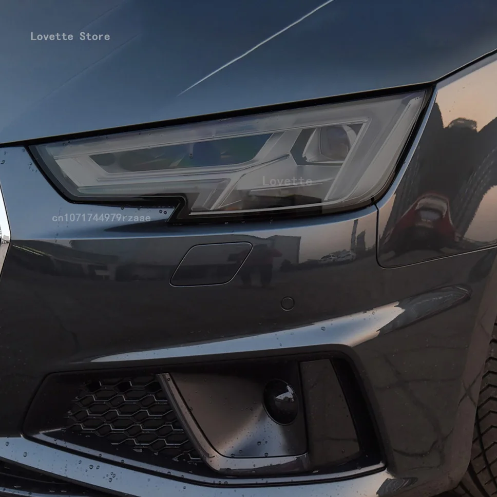 Аксессуары для Audi A4 B8 B9 2016-2020 передняя фара автомобиля защитная пленка