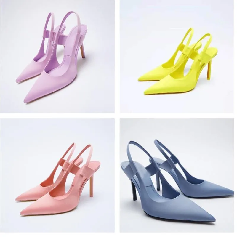 

Босоножки женские с острым носком, пикантные элегантные туфли на высоком каблуке-шпильке, сетчатые туфли, красные, лето