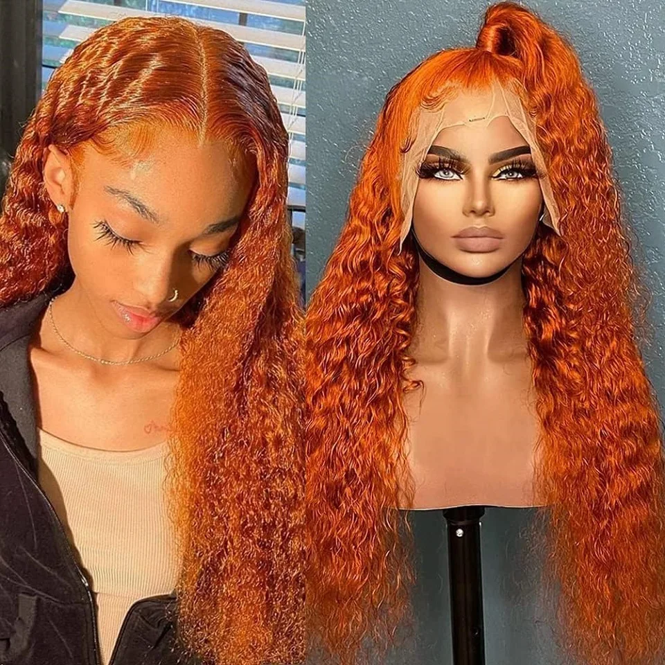 Ed Straight Lace Front Wig Kinky Curly Human Hair Wigs For Women