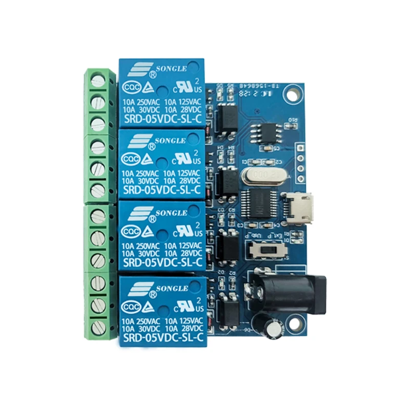 USB-релейный модуль типа LCUS переключатель управления последовательным портом