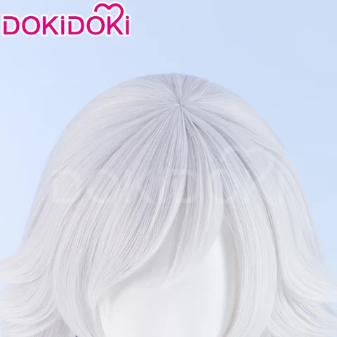 Парик Эмили Аниме Косплей Парик DokiDoki Женщины 100 см Длинные Волосы Предварительно Гофленый Парик Эмили Высоко Жаростойкие Волосы Бесплатная Парик Кепка