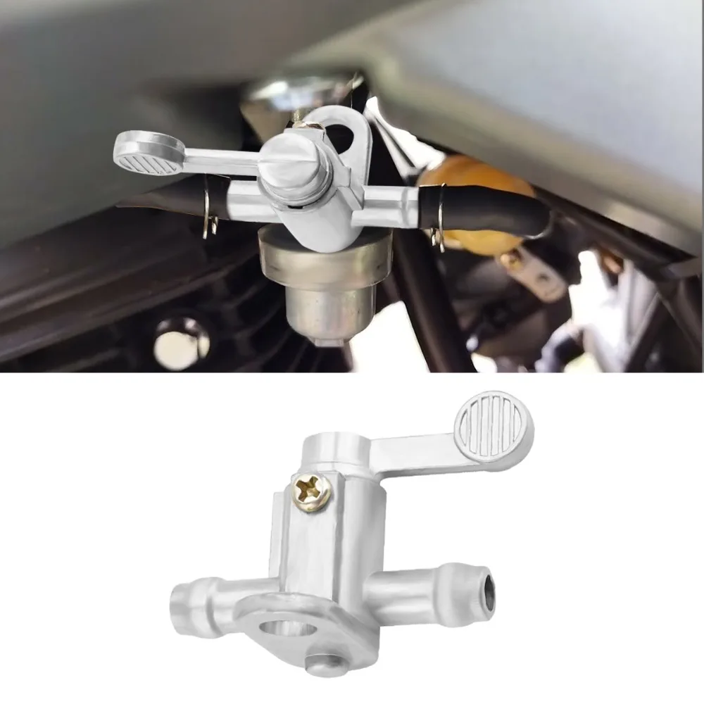 

8 мм 5/16 ''PW50 PW80 Мотоциклетный топливный бак Топливный кран Газ Бензиновый клапан Переключатель для Honda Yamaha Dirt Bike Газонокосилки ATV Универсальный