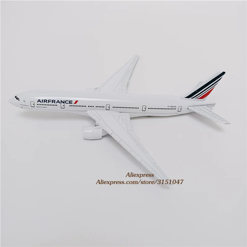 Новинка авиакомпании Air France модель самолета Боинг 777 B777 из металлического сплава