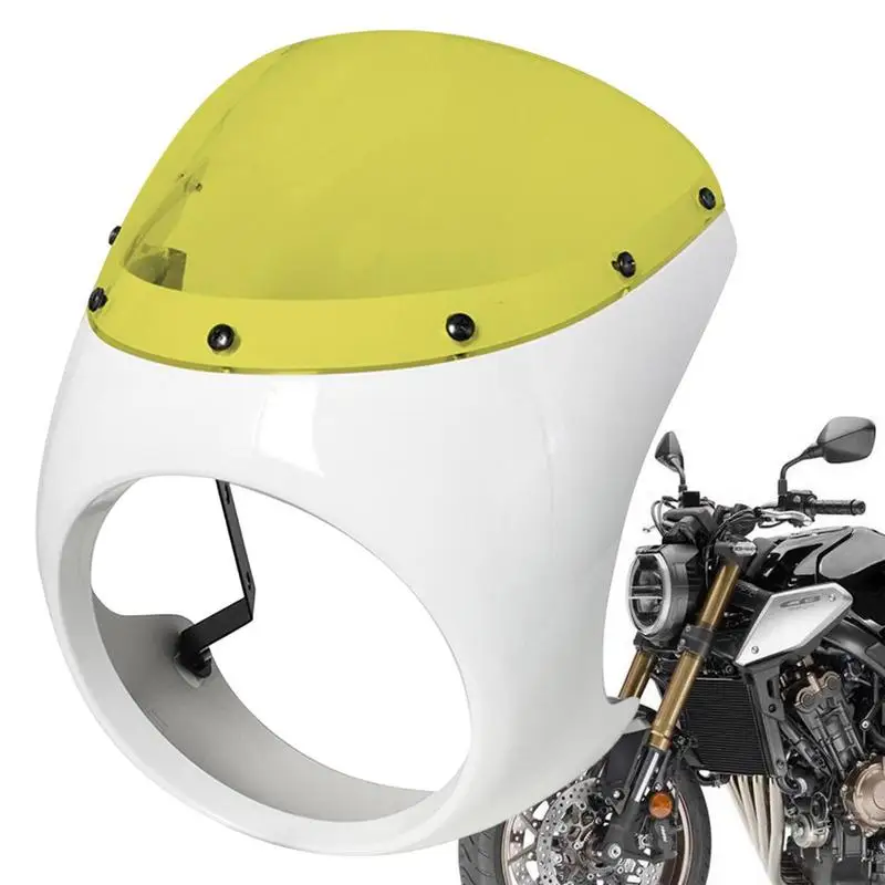 

Wind Protection Motorcycle Windscreen Wind Deflector Extension Windshield For BMW Suzuki Universal Color Contrast Fairing