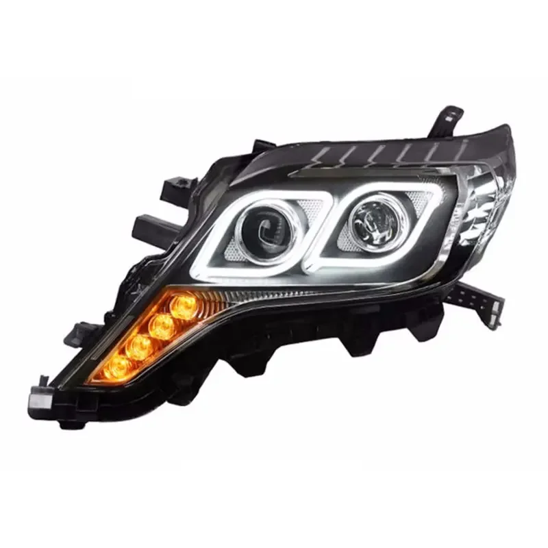 Фото Автомобильные фары для Toyota Prado 2013-2017 Авто автомобильные товары LED DRL Hella Xenon Lens Hella Hid H7 Prado LC150 Автомобильные аксессуары №4