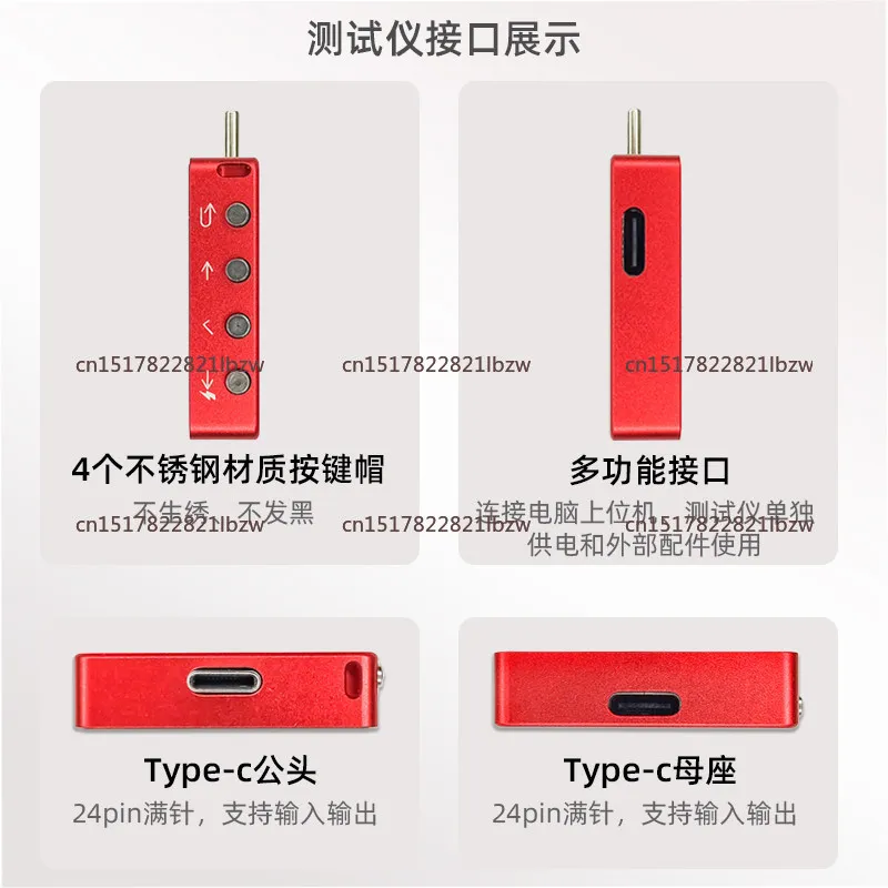 Фото Тестер-амперметр RK-X3, USB-тестер, измеритель напряжения и тока, детектор быстрой зарядки QC3.0 PD для телефона, ноутбука, внешнего аккумулятора №3