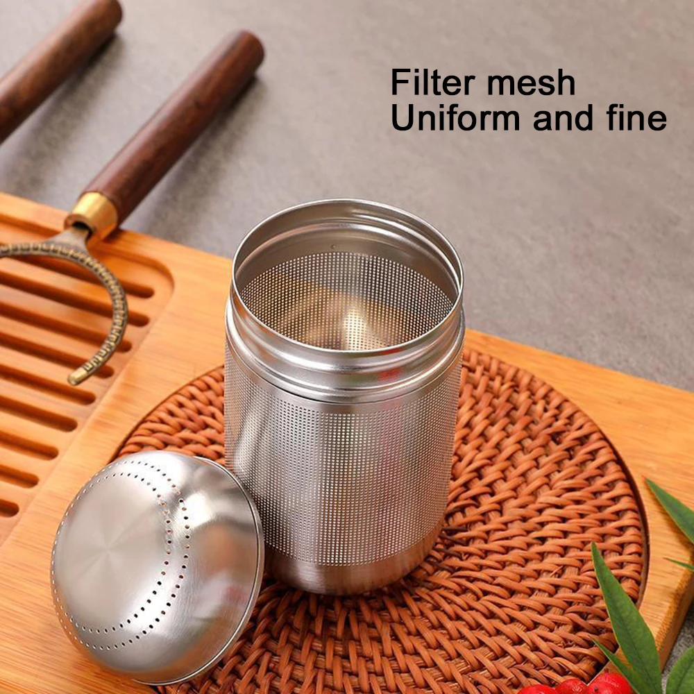 

New Tea Strainer Tea Stainless Steel Tea Separation Tea Making Tea Making Vacuum Glass Heat Preservation Cup Filter Screen